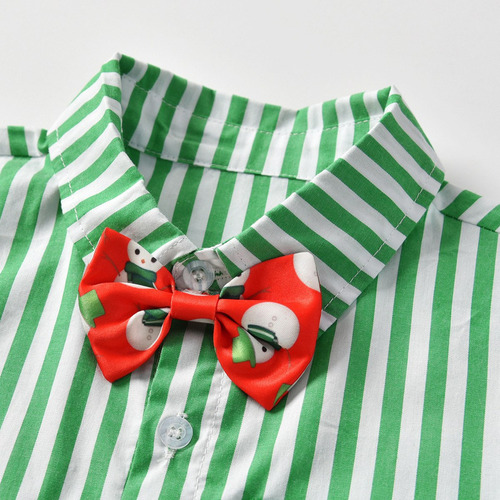 Ropa De Bebé Niño Camisa De Vestir Con Pajarita Y Pantalones