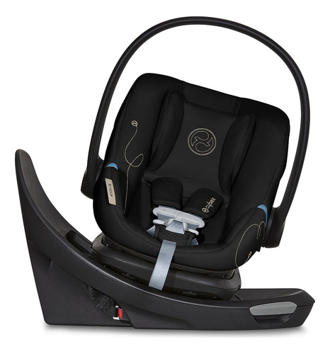 Asiento Carro Bebé Cybex Aton G Giro - Luna Negra