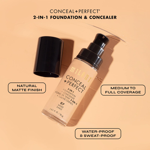 Base De Maquillaje Líquida Milani Conceal + Perfect Light Be