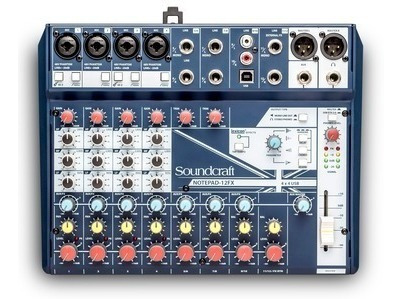 Soundcraft Notepad 12fx Consola Sonido 12 Canales Usb