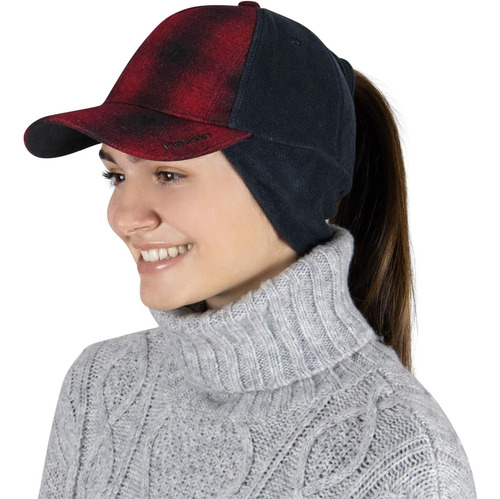 Gorra De Baseball Trailheads/rojo Plaid