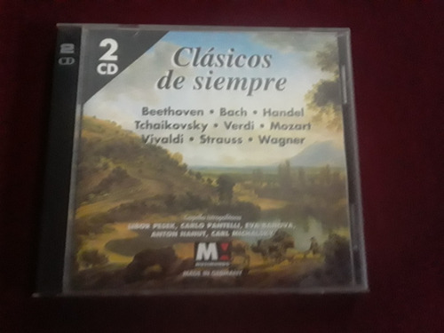 2 Cd Clasicos De Siempre Musimundo Beethoven/vivaldi/bach...