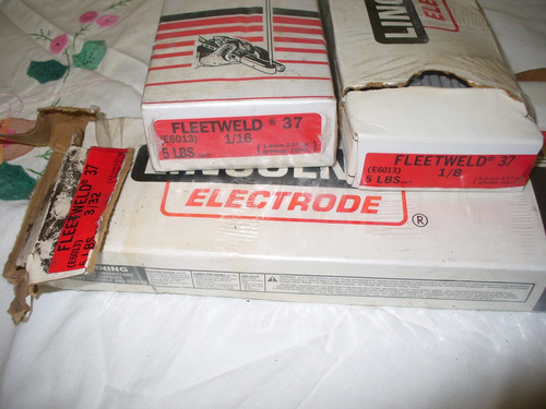 Set De Electrodos (3 Cajas) Para Hierro - Imp. Usa -