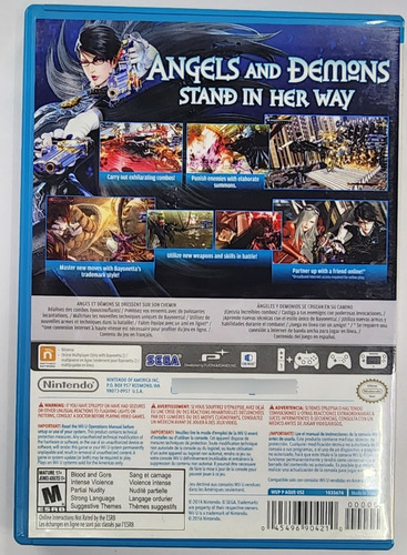 Bayonetta 2 Wii U * Nintendo Wii U * (Usado)