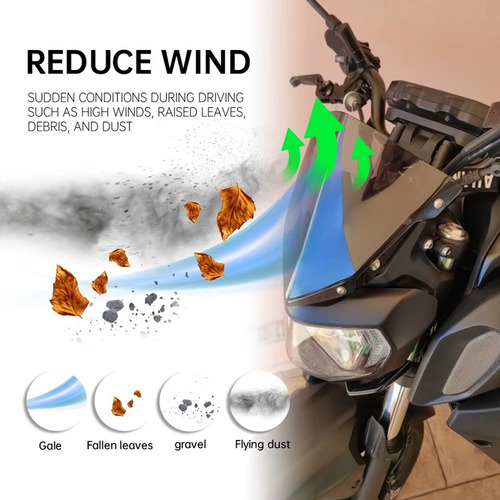 Cúpula Parabrisas Yamaha Mt07 Mt 07 Mt-07 2018-2020