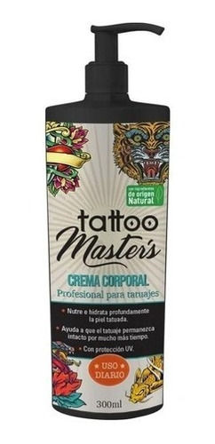 Tattoo Master´s  Protector Y Abrillantador P/tatuajes 300 Ml