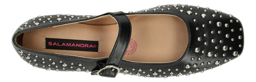 Zapato Dama Salamandra Negro Casual Cómodo Moda Para Mujer