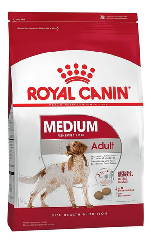 Royal Canin Medium Adulto 15kg Mas Envio