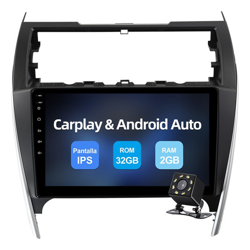 Sovob Estéreo Carplay Cámara Para Toyota Camry 2012-2014