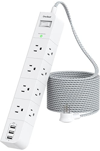 Cable De Extensión De 10 Pies, Protector De Sobretensiones D