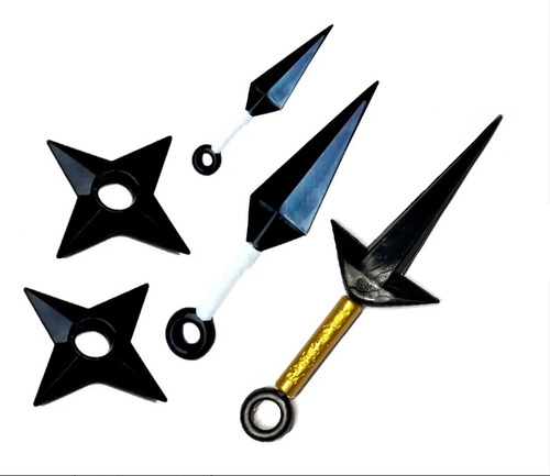 3 Kunai E 2 Shuriken Shippuden Minato Kakashi Deidara K07