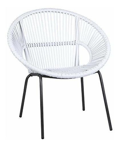 East At Main Louanne Occasional Chair White