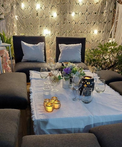 Imagen 9 de 10 de Alquiler Living Picnic Sillas Mesas Vajilla Copon Deco Mante