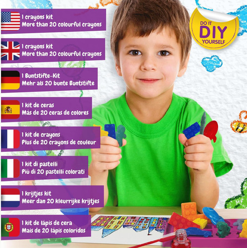 Science4you Crayons Lab - Haz Tus Propios Crayones Para Niño