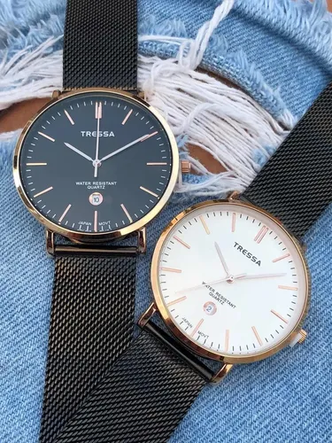 Reloj Tressa Feel Caballero Malla Tejida Calend Taggershop
