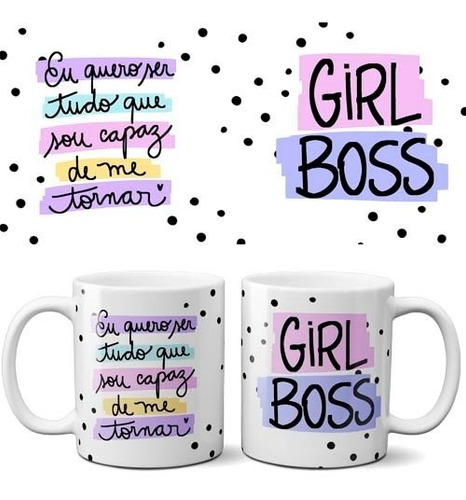 Kit Digital Artes Canecas Dia Das Mulheres Mulher Pandoca