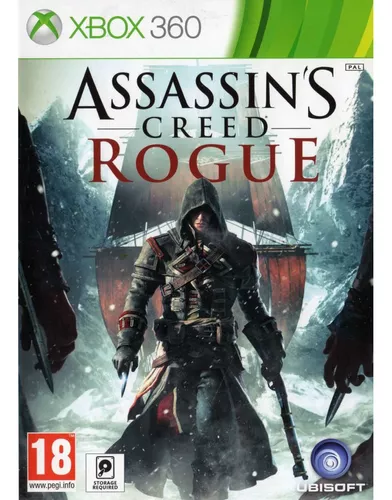 Jogos Xbox 360 transferência de Licença Mídia Digital - ASSASSINS CREED  ROGUE DUBLADO