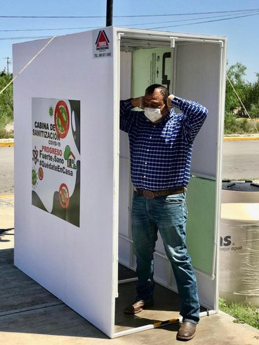 Túnel Móvil Sanitizador V2 Cabina Desinfectante