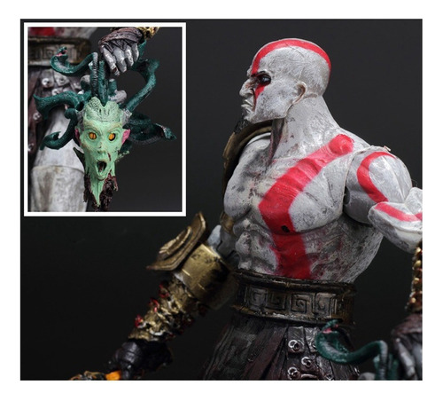 Traje Neca De God Of War Kratos Con Forma De Cuchillo/medusa