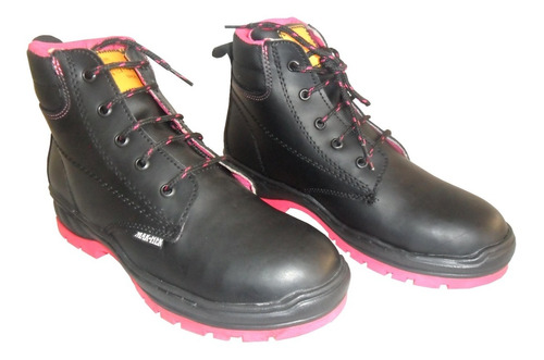 Bota Industrial Mar-her Unisex Casco De Acero