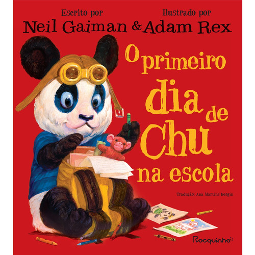 O primeiro dia de Chu na escola, de Gaiman, Neil. Editora Rocco Ltda, capa mole em português, 2022