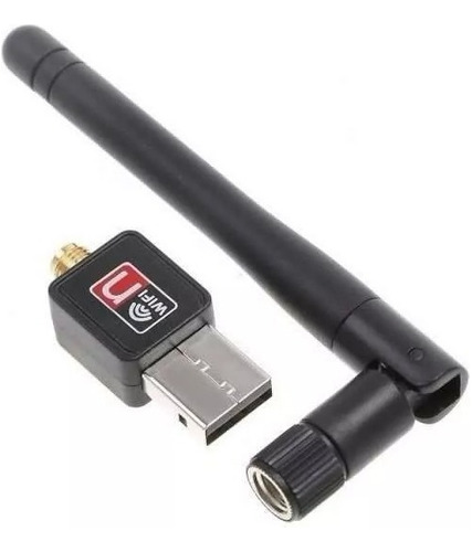 Receptor Wifi Usb Nano Con Antena Wpa2