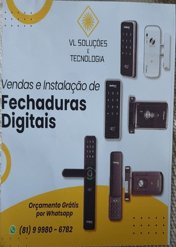 Instalação De Fechaduras Digitais E Automação