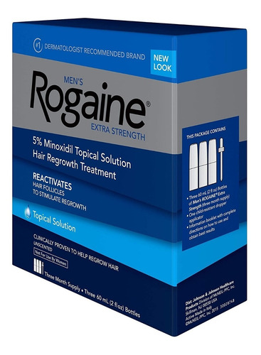Imagen 8 de 9 de Men´s Rogaine 5% Tópico Three Month Supply