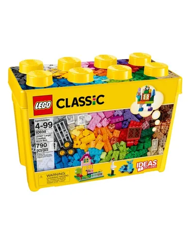comprar Kit Caixa Grande De Peças Criativas Classic 10698 Com 790 Peças Lego