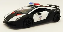 Comprar Autos A Escala 1:36 - Kinsmart - Die Cast Metal Scale Models Color Lamborghini Sesto Elemento (police)