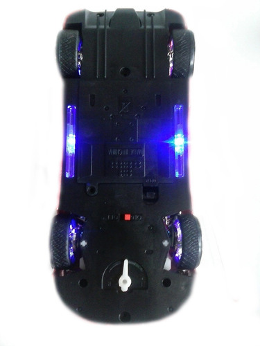 Carro Carrinho Controle Remoto Ferrari Rebaixado Neon Full