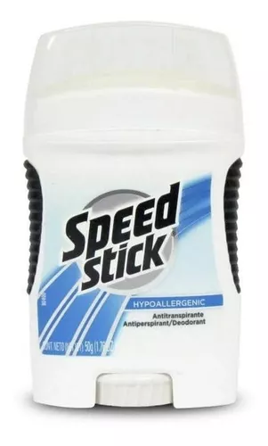Antitranspirante stick Speed Stick hypoallergenic 50 g pack de 6 u |  MercadoLibre