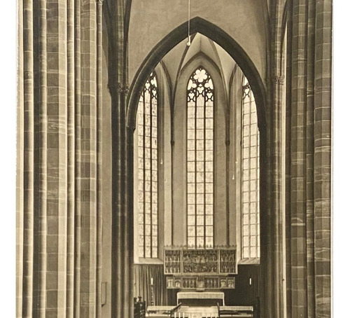 Antigua Postal, Catedral Imperial, Frankfurt, Alemania, 3p59