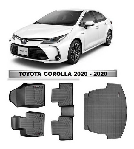 Alfombra Weathertech Bandeja Toyota Corolla 2020