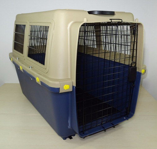 Kennel Transportador Piso Impermeable L80 Cumple Iata