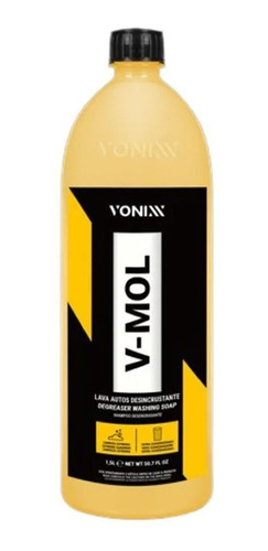 Lava Auto Desincrustante Remove Barro Óleo 1,5l V-mol Vonixx