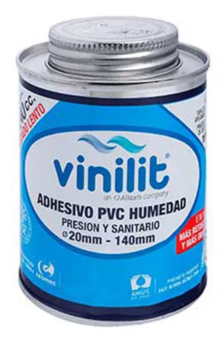 Adhesivo Pvc Humedad 240cc Vinilit