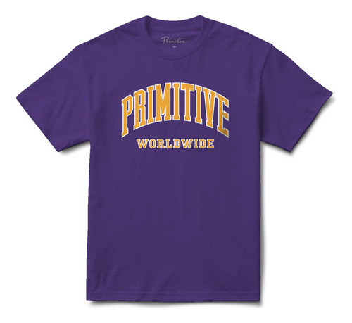 Primitive - Collegiate Worldwide Tee - Purple