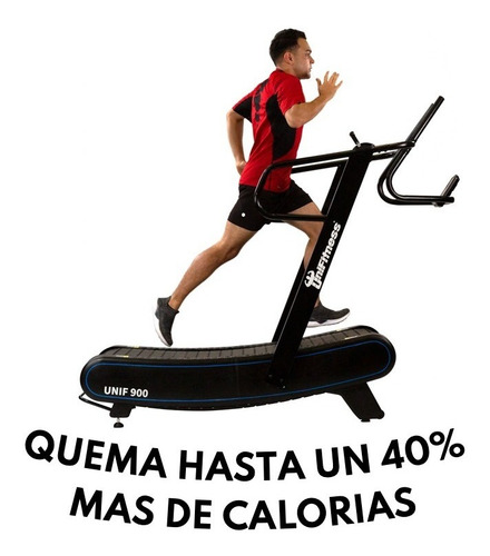 Imagen 4 de 9 de Caminadora Curva Unifitness 900