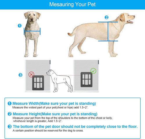 Puerta Mosquitera Para Perros Ownpets, Solapa Interior 11...