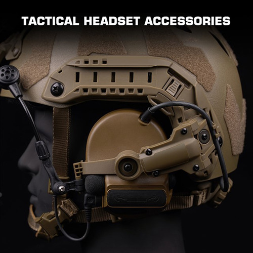 Adaptador De Trilho De Capacete Para Acessórios Comtac3 Comt
