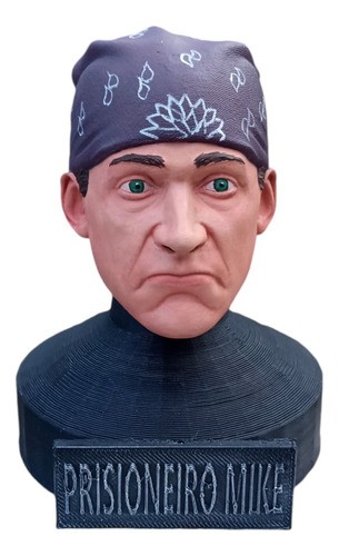 The Office Prison Mike Michael Scott Busto Colecionável
