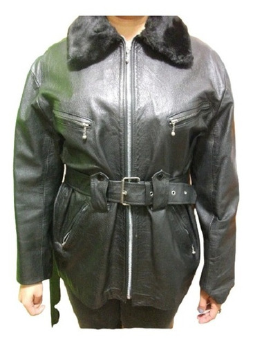 Chaqueta Cuero Corte Ingles Dama (Usado)