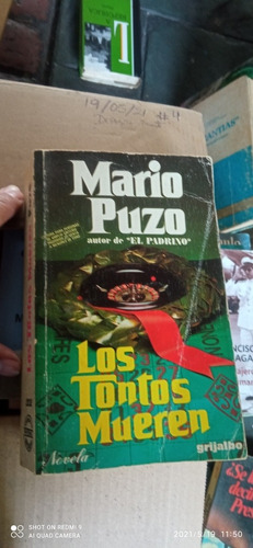 Libro Los Tontos Mueren. Mario Puzo