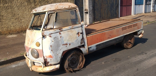 Vw Kombi Corujinha Pick-up Corujinha S/ Motor E Docks
