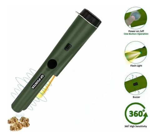 Nuevo Detector De Metales Portátil Gp-pointer Para Monedas