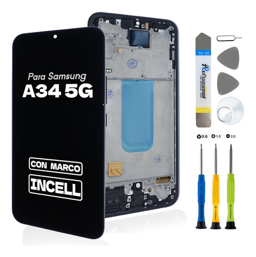 Pantalla Display Incell Para Samsung Galaxy A34 5g 346 Marco