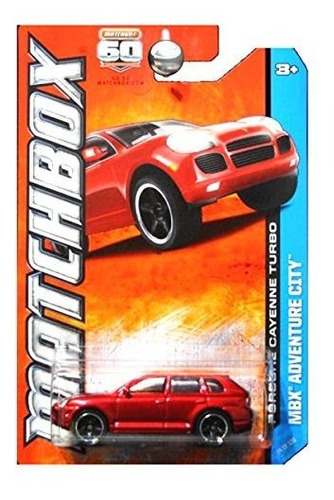 Matchbox Porsche Cayenne Turbo (red) Mbx Adventure 0snuq