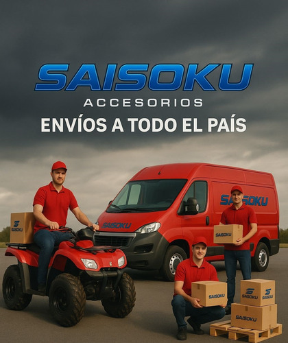 Reloj Cuenta Horas Racing Power Sport Motocross Cuatri Saiso Azul