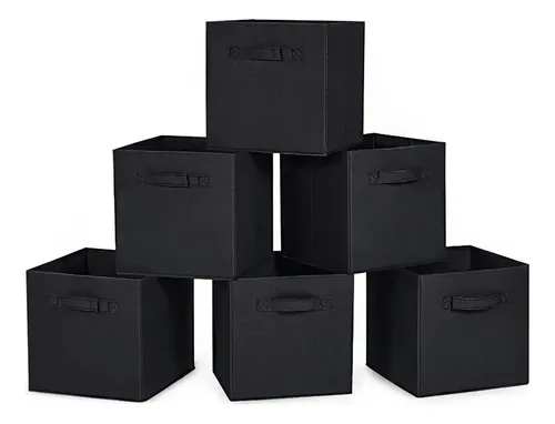 Caja De Almacenamiento De Ropa Plegable, Juego De 6pcs